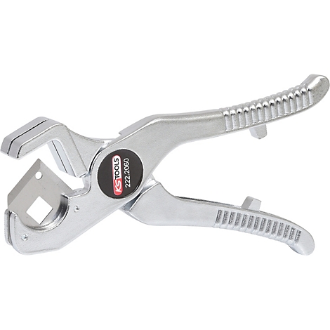 Metallfarbener Rohrschneider mit schwarzem KS TOOLS Logo.